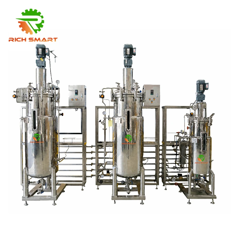 Magnetic Mixing Stainless Steel Bioreactors